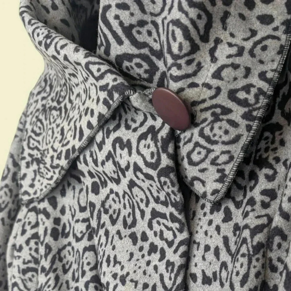 🍁Vintage Marallis Collection Animal Print Coat - Picture 6 of 12